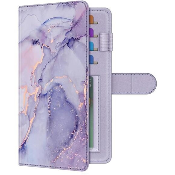 Checkbook Cover for Personal Checkbook, RFID Blocking Big Capacity - Picture 1 of 7